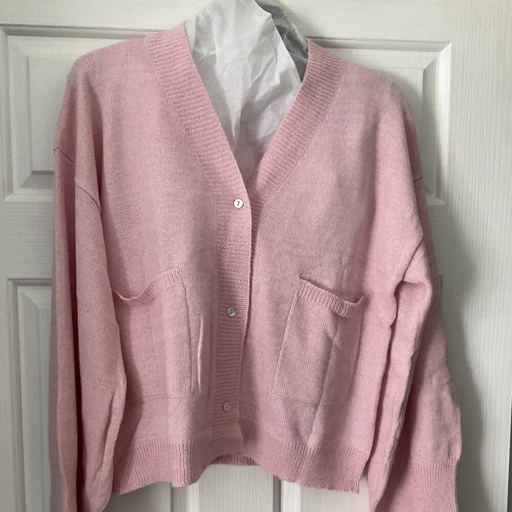 Fabulous AYNI Kori Baby Alpaca blend cardigan NWT